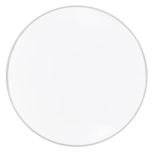 SOLUSTRE 5 cm Doppelkonvexlinse 100 Mm Brennweite Konvexe Glaslinse Für Wissenschaftliche Experimente von SOLUSTRE