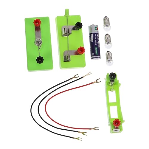 SOLUSTRE Elektrischer Lampenhalter für Physik Experimente Stabiler Lampenfuß aus Lernset für Grundschaltungen Stem Unterricht Geeignet für Klasse DIY Elektronik Experimentierset von SOLUSTRE
