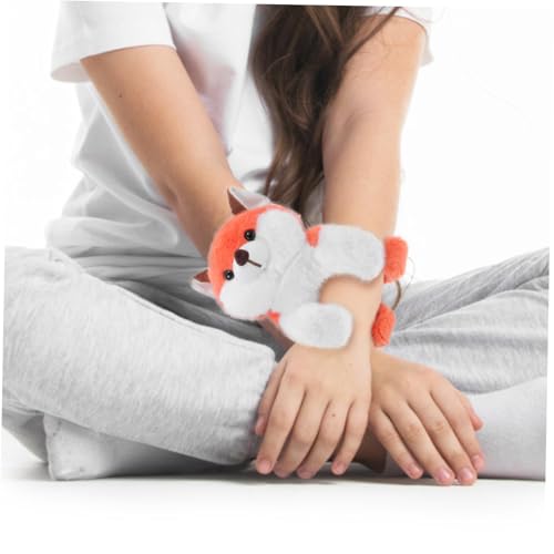 SOLUSTRE Fuchs -samt -ring -armband Slap Armbänder Slap-armbänder Mit Stofftieren Kuscheltiere Fuchs Schnapparmbänder Schlagarmbänder Für Plüsch-finger-hugger Plüsch Orange SOLUSTRE Fuchs -samt -ring -armband Slap Armbänder Slap-armbänder Mit Stofftieren Kuscheltiere Fuchs Schnapparmbänder Schlagarmbänder Für Plüsch-finger-hugger Plüsch Orange von SOLUSTRE