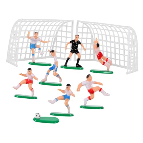 SOLUSTRE Fußball Team Cake Dekorationsset mit Spielern Schiedsrichter Multifunktionale Geburtstagstorten Deko für Kreative Fußball für Party und Desktop SOLUSTRE Fußball Team Cake Dekorationsset mit Spielern Schiedsrichter Multifunktionale Geburtstagstorten Deko für Kreative Fußball für Party und Desktop von SOLUSTRE