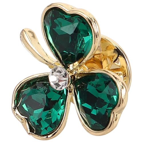 SOLUSTRE Grüne Brosche Aus Sicherheits Pullover Clip Für Patrick Day Anstecknadel Für Frauen Glücksnadel Und Modisches Accessoire Für Besondere Anlässe von SOLUSTRE