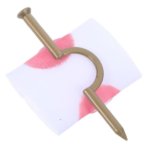 SOLUSTRE Finger Spielzeug Mit Künstlichem Nagel Durch Finger Lustiger Streich Für Halloween-Party-Requisite Gefälschter Nagel Für Blutige Effekte Aprilscherze Spielzeug Trick-requisit Für g SOLUSTRE Finger Spielzeug Mit Künstlichem Nagel Durch Finger Lustiger Streich Für Halloween-Party-Requisite Gefälschter Nagel Für Blutige Effekte Aprilscherze Spielzeug Trick-requisit Für g von SOLUSTRE