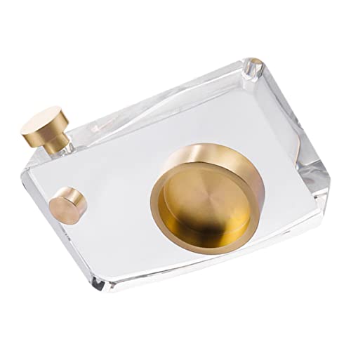 SOLUSTRE Kristallglas Kamera Dekofigur Gold Metall Handwerk Tischdeko für Wohnzimmer Büro SOLUSTRE Kristallglas Kamera Dekofigur Gold Metall Handwerk Tischdeko für Wohnzimmer Büro von SOLUSTRE