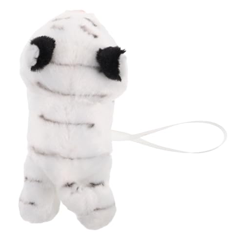 SOLUSTRE Kuscheltier Tiger Schulterpuppen Niedliches Plüschtier für Kostümpartys und Alltag Vielseitig Einsetzbar für Cosplay und Tier Themenveranstaltungen Dekoration von SOLUSTRE