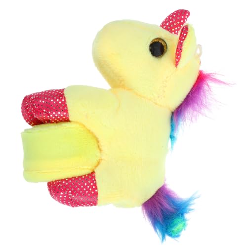 SOLUSTRE Kuscheltiere Slap Armband Flauschiges Einhorn Armband für Partys Geburtstag Halloween Weiches Langlebiges und Tragbares für Erwachsene von SOLUSTRE