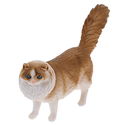 SOLUSTRE Lifelike Katzenfigur Modell Detailreiche Kleine Katzenstatue Bunte Realistische Tierfigur für Desktop Dekoration Spielzeugartige Katze Kreativität und Tiererkennung SOLUSTRE Lifelike Katzenfigur Modell Detailreiche Kleine Katzenstatue Bunte Realistische Tierfigur für Desktop Dekoration Spielzeugartige Katze Kreativität und Tiererkennung von SOLUSTRE