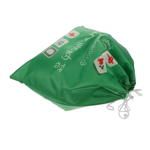 SOLUSTRE Mahjong Plaque -Aufbewahrungstasche Party Die wählen Beutel Organisation Und für Mahjong-Halter aus Stoff Mahjong-Spieltasche Mahjong-Aufbewahrungstasche Oxford-Stoff Grün von SOLUSTRE
