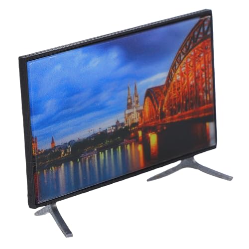 SOLUSTRE Miniatur Fernseher Für LCD Mit Authentischem Für Kreative Szenen Miniaturhäusern SOLUSTRE Miniatur Fernseher Für LCD Mit Authentischem Für Kreative Szenen Miniaturhäusern von SOLUSTRE