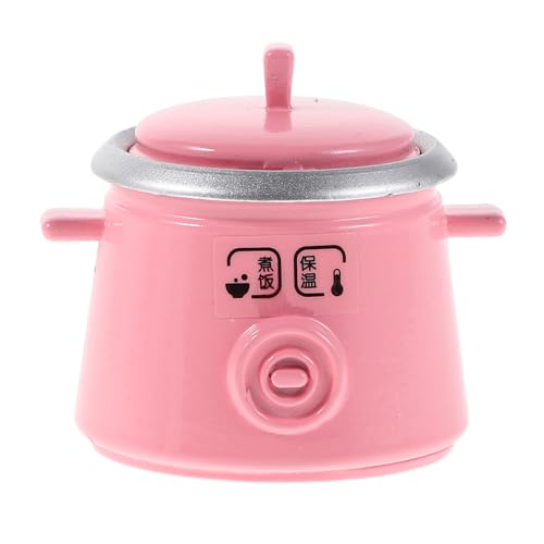 SOLUSTRE Miniatur-Reiskocher: Puppenhaus-Küchengerät – Mini-Spielgerät aus Metall für Rollenspiele und Mini-Küchendekor für Kinder SOLUSTRE Miniatur-Reiskocher: Puppenhaus-Küchengerät – Mini-Spielgerät aus Metall für Rollenspiele und Mini-Küchendekor für Kinder von SOLUSTRE