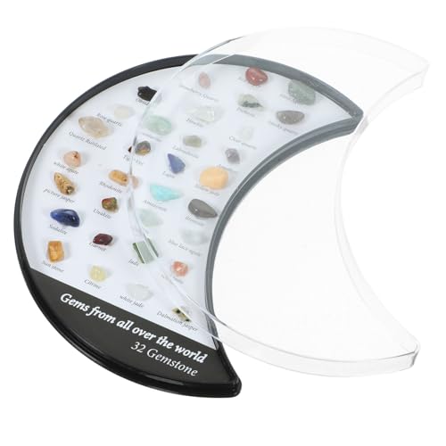 SOLUSTRE Natürliche Mineralsteine Bunte Kristalle Polierte Mineralien für Schreibtischdekoration Sammlerstücke Lehrmaterial Geschenkidee SOLUSTRE Natürliche Mineralsteine Bunte Kristalle Polierte Mineralien für Schreibtischdekoration Sammlerstücke Lehrmaterial Geschenkidee von SOLUSTRE