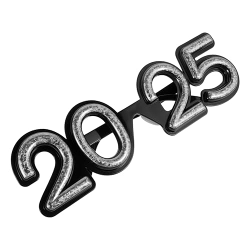 SOLUSTRE Neujahrsbrille Für Neujahrsbrille 2025 Mehrere Ausgefallene Neujahrsbrillen Aus Papier Blaue Neujahrsbrillen Für Lustige Farben Mottoparty Brillengestelle Silber PC SOLUSTRE Neujahrsbrille Für Neujahrsbrille 2025 Mehrere Ausgefallene Neujahrsbrillen Aus Papier Blaue Neujahrsbrillen Für Lustige Farben Mottoparty Brillengestelle Silber PC von SOLUSTRE