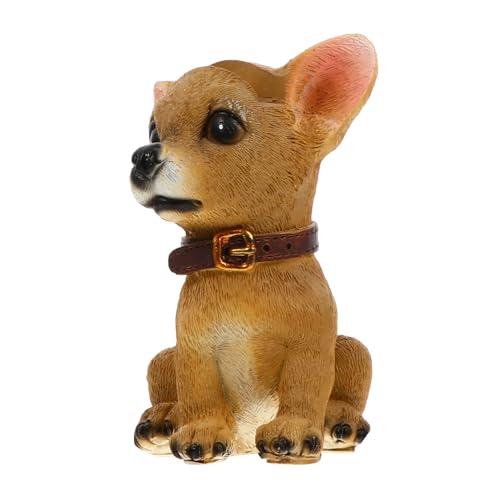 SOLUSTRE Niedlicher Hund Brillenständer aus Robustem Material Eyeglasses Stand und Eyewear Holder für Schreibtisch Dekoratives Desktop Ornament und Praktische Aufbewahrung für Zuhause und SOLUSTRE Niedlicher Hund Brillenständer aus Robustem Material Eyeglasses Stand und Eyewear Holder für Schreibtisch Dekoratives Desktop Ornament und Praktische Aufbewahrung für Zuhause und von SOLUSTRE