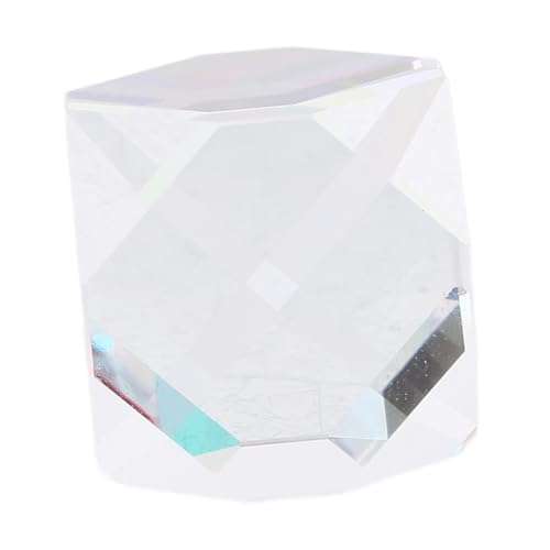 SOLUSTRE Color Crystal Faceted Optical Prism Optisches Prisma Aus Hochwertigem Glas Für Lichtbrechung Physikalische Experimente Und Dekorative Anwendungen Für Bildung Und Kreative SOLUSTRE Color Crystal Faceted Optical Prism Optisches Prisma Aus Hochwertigem Glas Für Lichtbrechung Physikalische Experimente Und Dekorative Anwendungen Für Bildung Und Kreative von SOLUSTRE