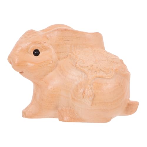 SOLUSTRE Osterhasen-Ornamente Miniaturtiere Outdoor-Ornamente Miniaturfiguren Statuen Für Wohnkultur Kaninchen- Hofdekoration Kleine Tierfiguren Gartenstatuen Für Draußen Khaki Holz SOLUSTRE Osterhasen-Ornamente Miniaturtiere Outdoor-Ornamente Miniaturfiguren Statuen Für Wohnkultur Kaninchen- Hofdekoration Kleine Tierfiguren Gartenstatuen Für Draußen Khaki Holz von SOLUSTRE