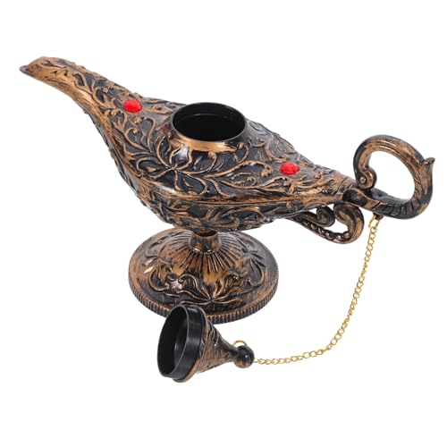 SOLUSTRE Party Dekoration Requisiten Halloween Cosplay Zubehör Arabische Requisiten Halloween Kostüm Requisiten Cosplay Requisiten Vintage Lampe Topf Tisch Mittelstück Retro Lampe Statue SOLUSTRE Party Dekoration Requisiten Halloween Cosplay Zubehör Arabische Requisiten Halloween Kostüm Requisiten Cosplay Requisiten Vintage Lampe Topf Tisch Mittelstück Retro Lampe Statue von SOLUSTRE