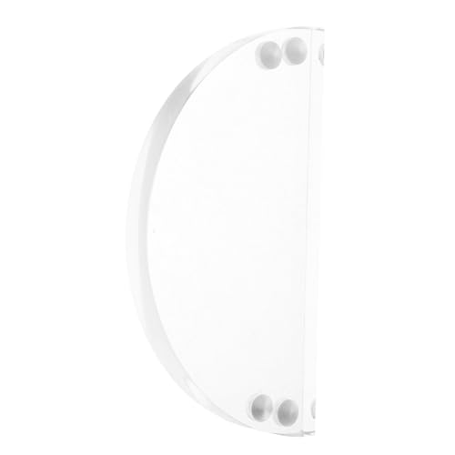 SOLUSTRE Physikalische Optische Linse Optischer Film Halbkonkaver Spiegel Kleine Konvexe Linse Konvexer Spiegel Optische Linsen Optische Glaslinse Optischer Komparator Acryl Transparent von SOLUSTRE