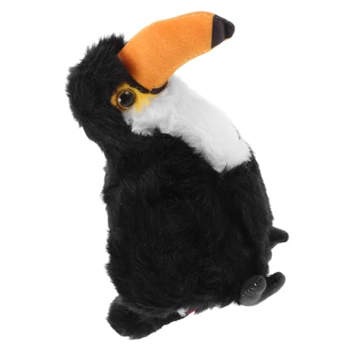SOLUSTRE Plüsch Toucan Kuscheltier Niedliches Stofftier mit Cartoon Design Dekoration für Zuhause Weiches Plüschtier aus Ausgewähltem Material von SOLUSTRE