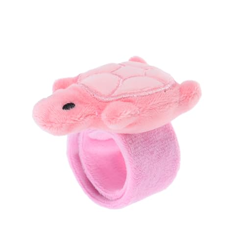 SOLUSTRE Plüschpuppenarmband Ohrfeigenarmbänder Tier Ohrfeigenarmband Tierarmband Rosa Pp Baumwolle von SOLUSTRE