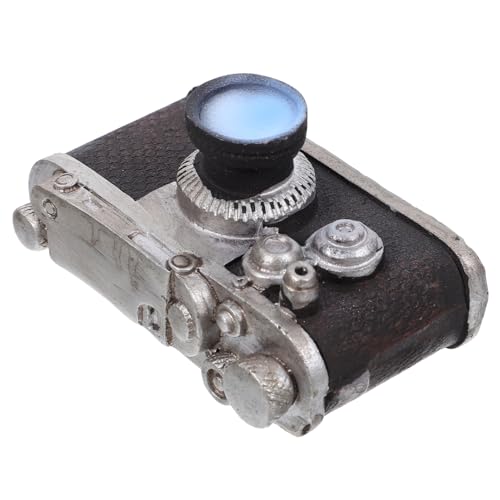 SOLUSTRE Retro Kamera Modell Kreatives Dekorationsstück für Fotografie Enthusiasten Vintage Kamera Figurine für Stilvolle Tischgestaltung für Wohnzimmer und Büro SOLUSTRE Retro Kamera Modell Kreatives Dekorationsstück für Fotografie Enthusiasten Vintage Kamera Figurine für Stilvolle Tischgestaltung für Wohnzimmer und Büro von SOLUSTRE