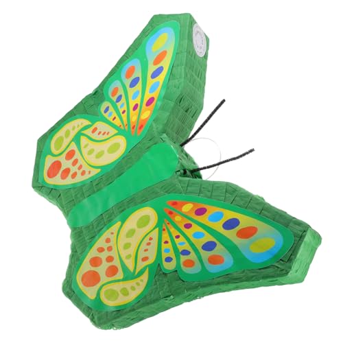 SOLUSTRE Schmetterling Pinata für Kindergeburtstag Grüne Partydekoration Wiederverwendbar für Spiele und Fotos Sichere und Kreative Feier Accessoires SOLUSTRE Schmetterling Pinata für Kindergeburtstag Grüne Partydekoration Wiederverwendbar für Spiele und Fotos Sichere und Kreative Feier Accessoires von SOLUSTRE