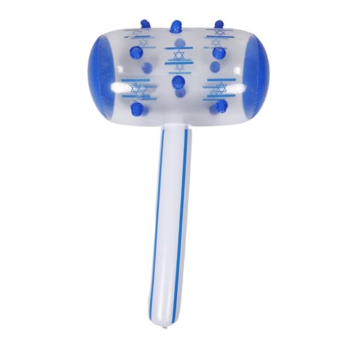 SOLUSTRE Aufblasbarer Hammer Aus Pvc Party-requisite Für Chanukka Spielzeug Für Junge Mädchen Cosplay-accessoire Schnell Aufzublasen Vielseitig Einsetzbar Für Feste Und Verkleidungen SOLUSTRE Aufblasbarer Hammer Aus Pvc Party-requisite Für Chanukka Spielzeug Für Junge Mädchen Cosplay-accessoire Schnell Aufzublasen Vielseitig Einsetzbar Für Feste Und Verkleidungen von SOLUSTRE