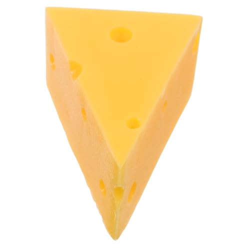 SOLUSTRE Simulation Käse Modell Realistisches Kunstkäse Dekorationsobjekt für Fotografie und DIY Leicht und Handlich für Kreative Displays Requisite von SOLUSTRE