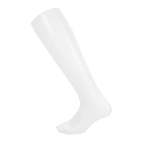 SOLUSTRE Unisex Socken Display Fuß Modell Socke Strumpf Mode Einzelhandel Mannequin Footstand Weiß Dekorative Display von SOLUSTRE