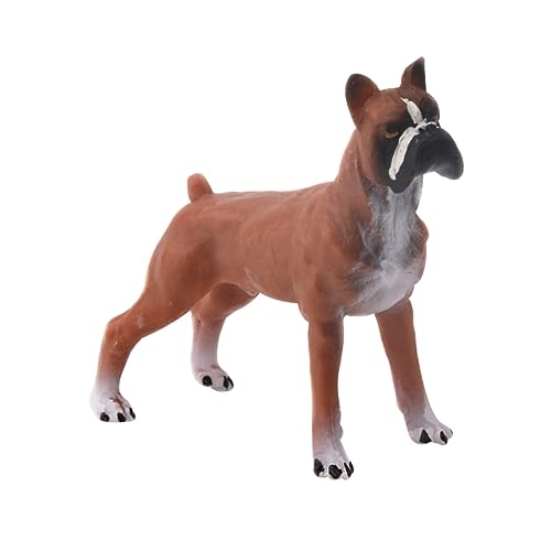 SOLUSTRE Tierfigur Dekoration 1stk Spielzeug Hundemodell Künstlicher Hund Dekorationen Kind Statische Tiermodelle von SOLUSTRE
