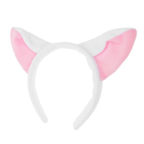 SOLUSTRE Tierisches Fuchs Ohr Stirnband für Cosplay Lustiges Haaraccessoire für Frauen Leicht und Bequem für Partys und Anlässe aus Sicheren Materialien Gefertigt von SOLUSTRE