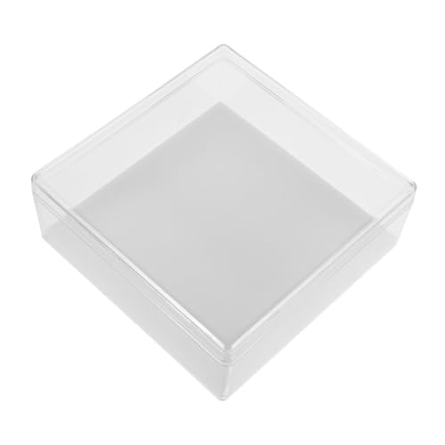 SOLUSTRE Transparent Acryl Display Box Multifunktional für Sammlerstücke und Proben DIY Pin Vitrine Staubdicht und Langlebig für Bildung und Präsentation von Mineralien und Kunsthandwerk von SOLUSTRE