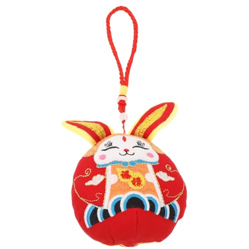 SOLUSTRE Wufu Kaninchen Plüschtier Niedliche Puppendekoration Hase Gefülltes Esszimmertischdekor Mini Plüschtiere Dekorationen Kaninchenspielzeug Kaninchen Im Chinesischen Stil SOLUSTRE Wufu Kaninchen Plüschtier Niedliche Puppendekoration Hase Gefülltes Esszimmertischdekor Mini Plüschtiere Dekorationen Kaninchenspielzeug Kaninchen Im Chinesischen Stil von SOLUSTRE