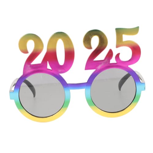 SOLUSTRE digitale Brille Auge tragen Party gläser frohes neues jahr brille Coole Sonnenbrille Neujahrsbrille lustige brille für erwachsene Silvesterbrille Stk von SOLUSTRE