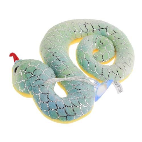 SOLUSTRE gefüllte Schlange Lange Schlange plsuh Schlangenpuppe Streiche Stofftier Schlange groß lustige ausgestopfte Tiere riesiges Kuscheltier Reptilienspielzeug Plüsch Grün SOLUSTRE gefüllte Schlange Lange Schlange plsuh Schlangenpuppe Streiche Stofftier Schlange groß lustige ausgestopfte Tiere riesiges Kuscheltier Reptilienspielzeug Plüsch Grün von SOLUSTRE