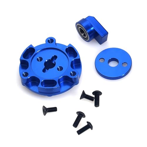 1 Set Ersatz Aluminium Legierung Spur Getriebe Adapter Kit Upgrade Teile for Trax-xas X-Maxx XRT 8S RC Auto Zubehör Dunkelblau von SONHWNGE