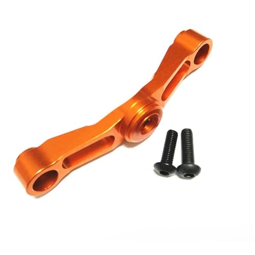 1 stücke Aluminium Lenkung Post Halter for 1/10 for Trax-xas REVO E-REVO 2,0 for Summit for Slayer Pro 5343X(Orange) von SONHWNGE