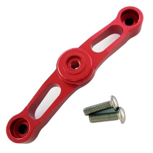 1 stücke Aluminium Lenkung Post Halter for 1/10 for Trax-xas REVO E-REVO 2,0 for Summit for Slayer Pro 5343X(Rood) von SONHWNGE