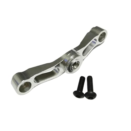 1 stücke Aluminium Lenkung Post Halter for 1/10 for Trax-xas REVO E-REVO 2,0 for Summit for Slayer Pro 5343X(Silver) von SONHWNGE