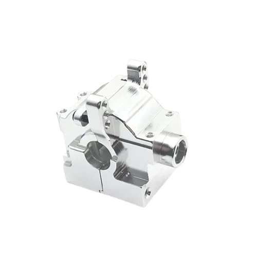 1:10 Metall RC Modell Getriebe Fall Shell Abdeckung for JLB Racing for Cheetah 4WD LKW Teile(Silver) von SONHWNGE