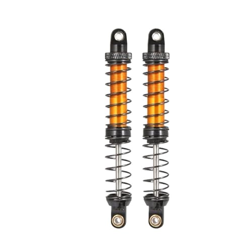 2-teiliger Metall-Stoßdämpfer, Öldämpfer, passend for 1/10 ferngesteuerte Raupenfahrzeuge, for Axial SCX10 90046 AXI03007 TRX4 TRX6, Upgrade-Teile(Black 100mm) von SONHWNGE