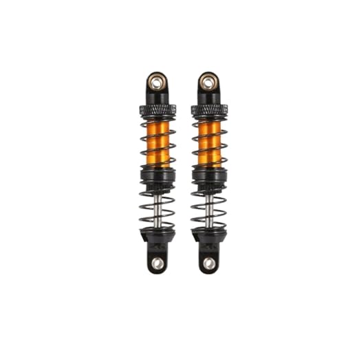 2-teiliger Metall-Stoßdämpfer, Öldämpfer, passend for 1/10 ferngesteuerte Raupenfahrzeuge, for Axial SCX10 90046 AXI03007 TRX4 TRX6, Upgrade-Teile(Black 70mm) von SONHWNGE