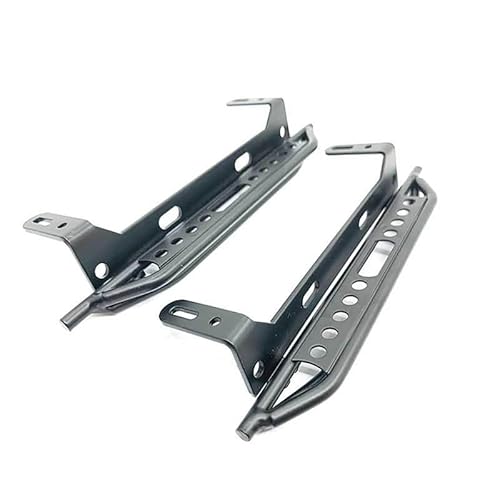 2Pcs Metall Pedale Seite Stahl Sliders Trittbrett for 1/10 for Trax-xas/TRX4/Für T4 RC Crawler Auto Zubehör von SONHWNGE