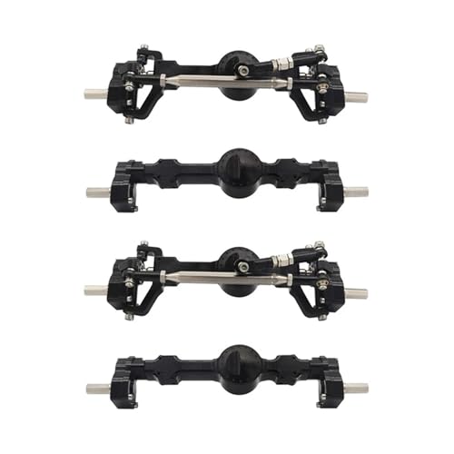 2X Vollmetall-Portalachse vorne und hinten for MN D90 MN-90 MN96 MN98 MN99S MN45 1/12 RC-Auto-Upgrade-Teile Zubehör von SONHWNGE