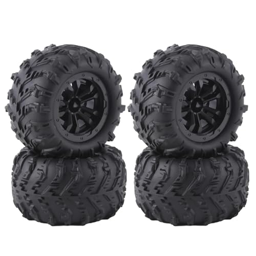 4 STÜCKE 6034 12 mmHex Skidproof Gummireifen for SCY 16101 PRO 16102 PRO Upgrade 1/16 RC Monster Truck Radteile Schwarz 4 STÜCKE 6034 12 mmHex Skidproof Gummireifen for SCY 16101 PRO 16102 PRO Upgrade 1/16 RC Monster Truck Radteile Schwarz von SONHWNGE