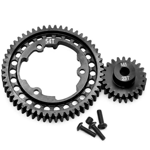 46/50/52/54T Stirnrad M1.0 6447 6449 23T Motorgetriebe for Trax-xas 1/5 X-Maxx 1/7 XO-1 1/10 MAXX E-Revo 2.0 RC Auto-Upgrade-Teile(54T) von SONHWNGE