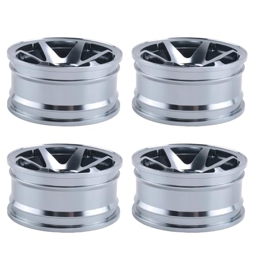 4PCS Aluminium Legierung 6 Speichen Felge for RC 1/10 Auf-Straße 1052 Drift for Sakura TE37 + for HSP von SONHWNGE