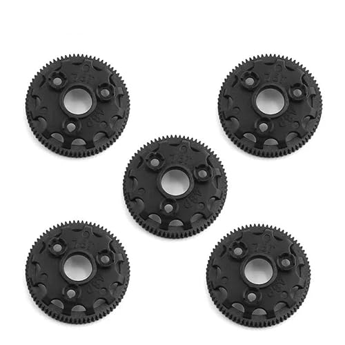 5 stücke RC Upgrade Teile 76T 83T 86T 90T 48P Spur Getriebe 4676 4683 4686 4690 for Trax-xas for Slash 2WD for Bandit(5Pcs 76T) von SONHWNGE