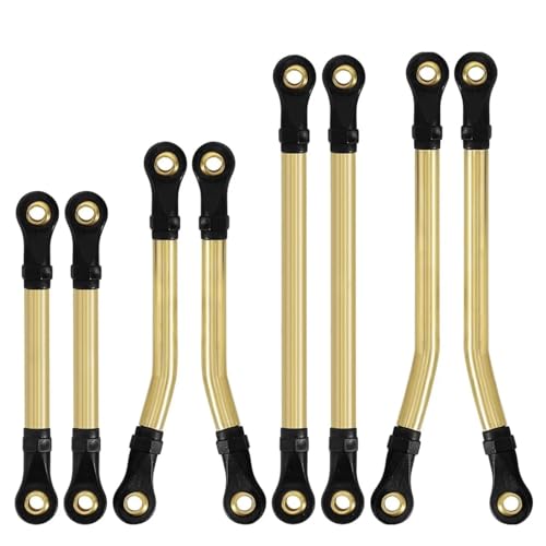 8 Teile/Satz Ersatz Messing Kunststoff Hohe Clearance Links Kit for Trax-xas TRX4M 1/18 RC Auto Zubehör Upgrade Teile 8 Teile/Satz Ersatz Messing Kunststoff Hohe Clearance Links Kit for Trax-xas TRX4M 1/18 RC Auto Zubehör Upgrade Teile von SONHWNGE