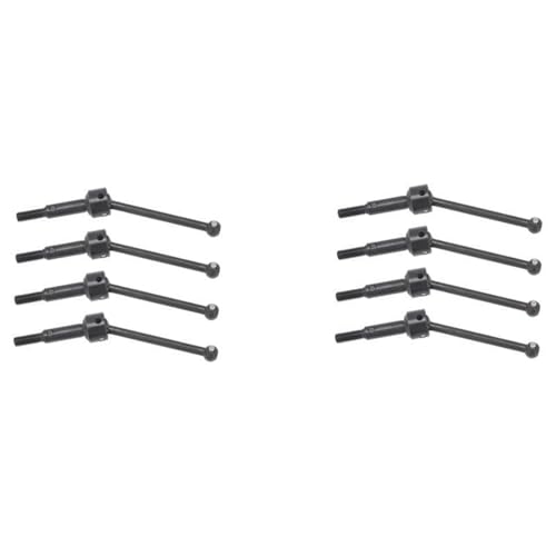 8Pcs Metall Antriebswelle CVD 53792 (39Mm) for Tam-iya TT-01 TT-02 TT01 TT02 XV-01 TA01 TA04 1/10 RC Auto Upgrade Teile von SONHWNGE