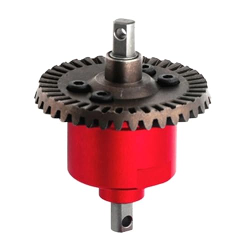 Alle Metall Vorne Hinten Differential for Trax-xas for Slash 4X4 VXL for Stampede for Rustler for Remo HQ727 1/10 RC Auto Upgrade Teile(Rood) von SONHWNGE