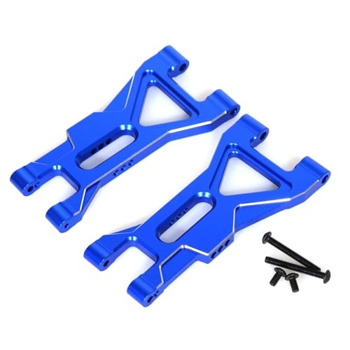 Aluminium 7075 Front Lower Suspension Arme for ARR-MA 1/10 for Gorgon 4X2 for Mega 550(Blauw) von SONHWNGE